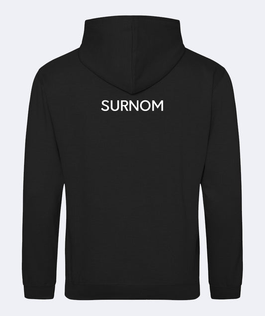 Sweat à capuche brodé personnalisé