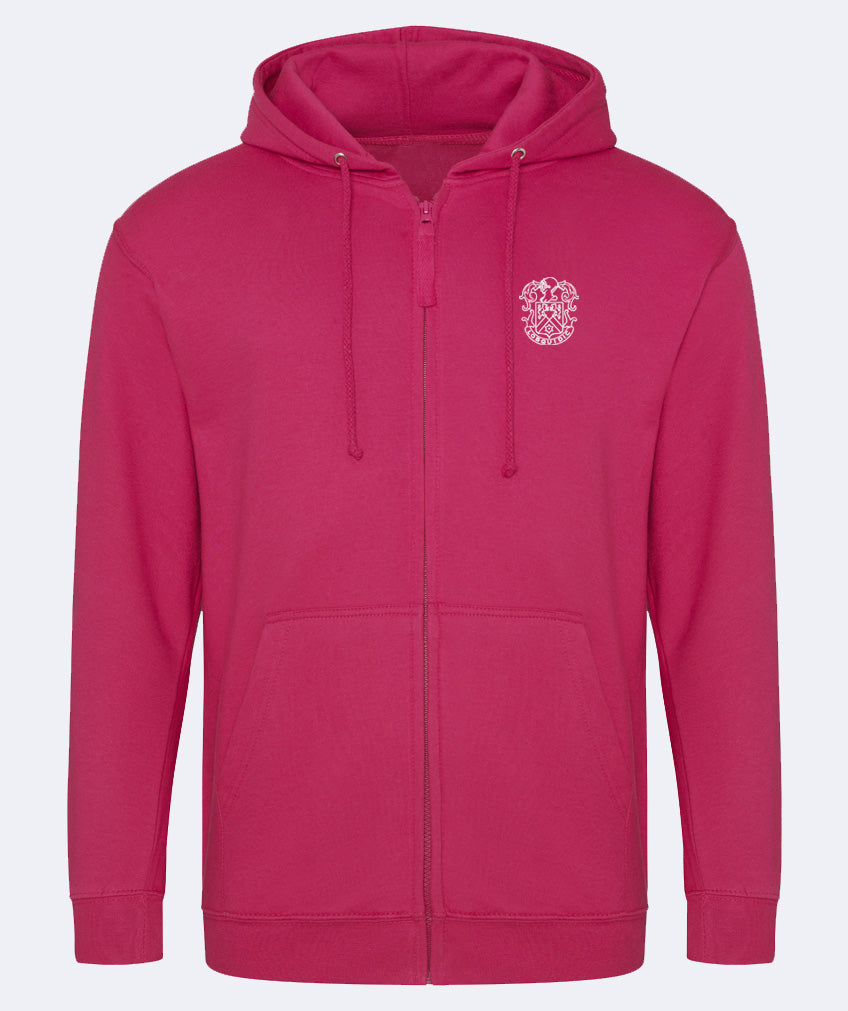 Sweat à capuche brodé avec fermeture zippé personnalisé